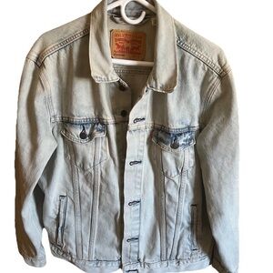 Levi’s Men’s Trucker Jacket 72334‑0701 – Size L – Near Mint Acid‑Wash 80s Retro